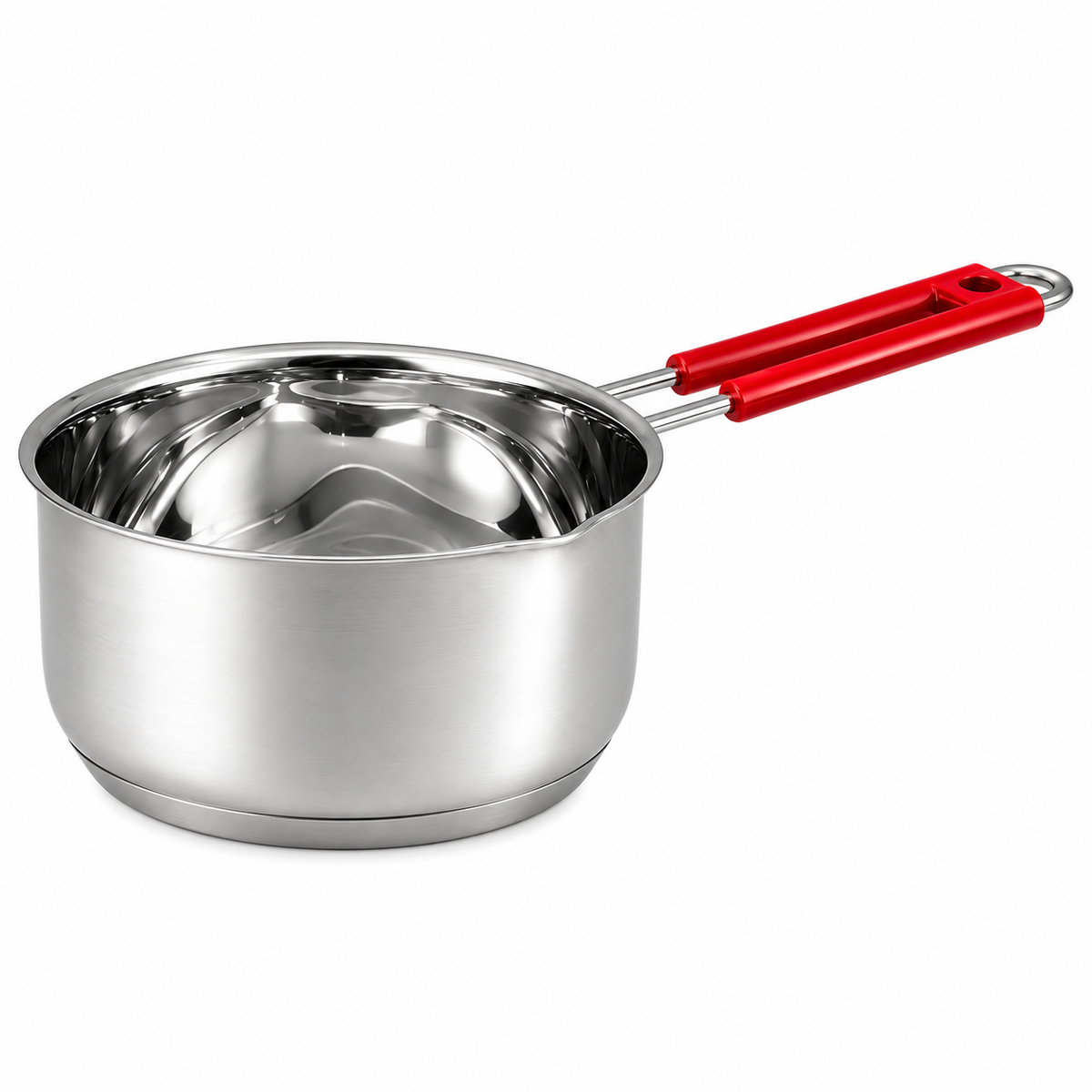 One Lip Saucepan Stainless Steel